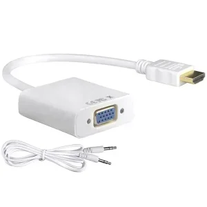 Конвертер с HDMI на VGA+audio