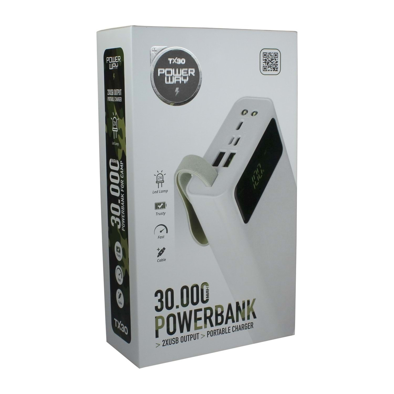 Повербанк Power Way TX30 30000 mAh — изображение 4