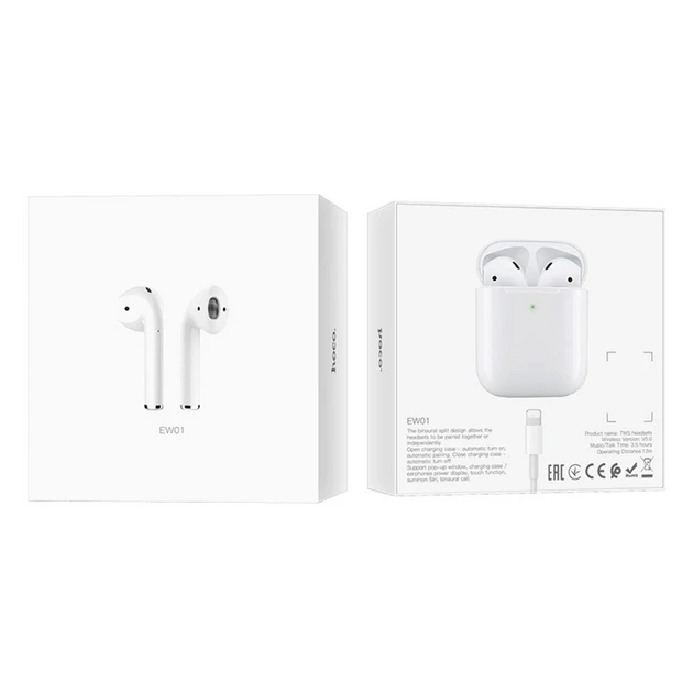 Наушники Hoco EW01 Plus с функцией беспроводной зарядки