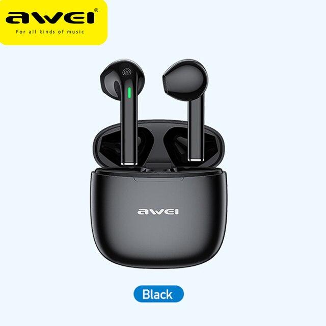 Беспроводные Bluetooth наушники T26 с зарядным блоком Awei — изображение 2