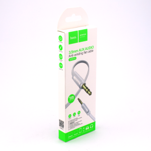Кабель HOCO AUX audio cable UPA16 |1M| Белый