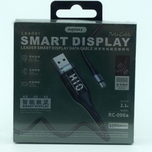 USB кабель Remax RC-096 c LCD OR Type-C