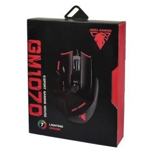 Игровая мышь Jedel GM1070 3200 DPI с RGB подсветкой черная