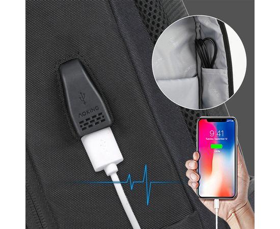 Рюкзак для ноутбука Aoking SN2115 чёрный — изображение 4