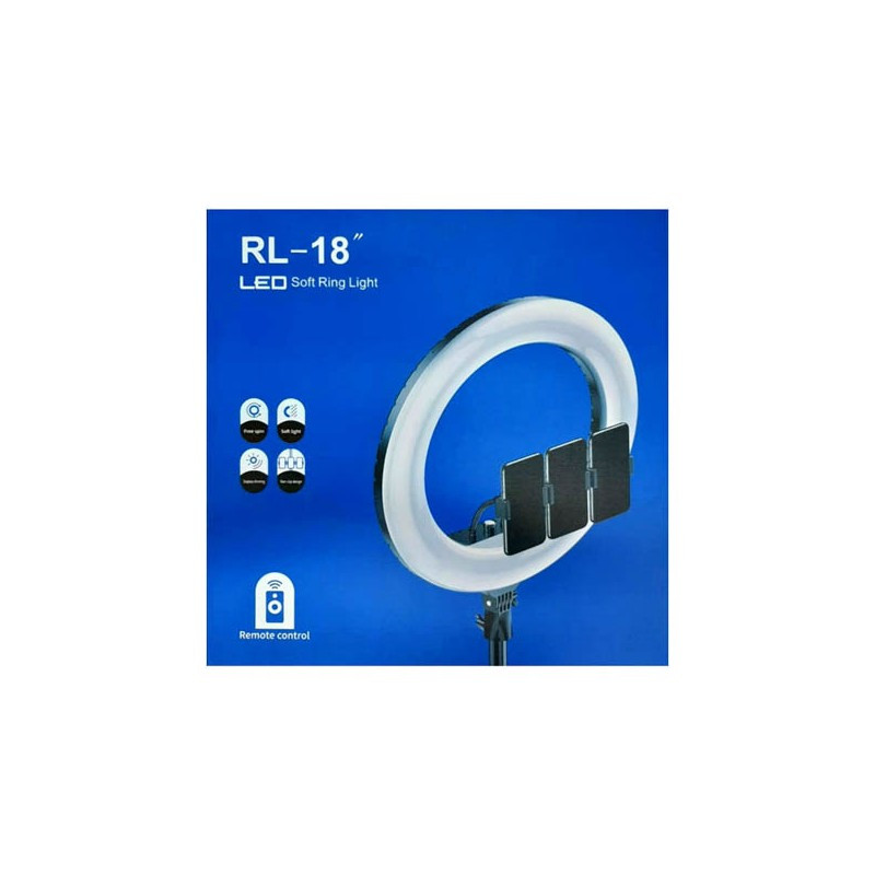 Кольцевая LED лампа RL-18 45см — изображение 7