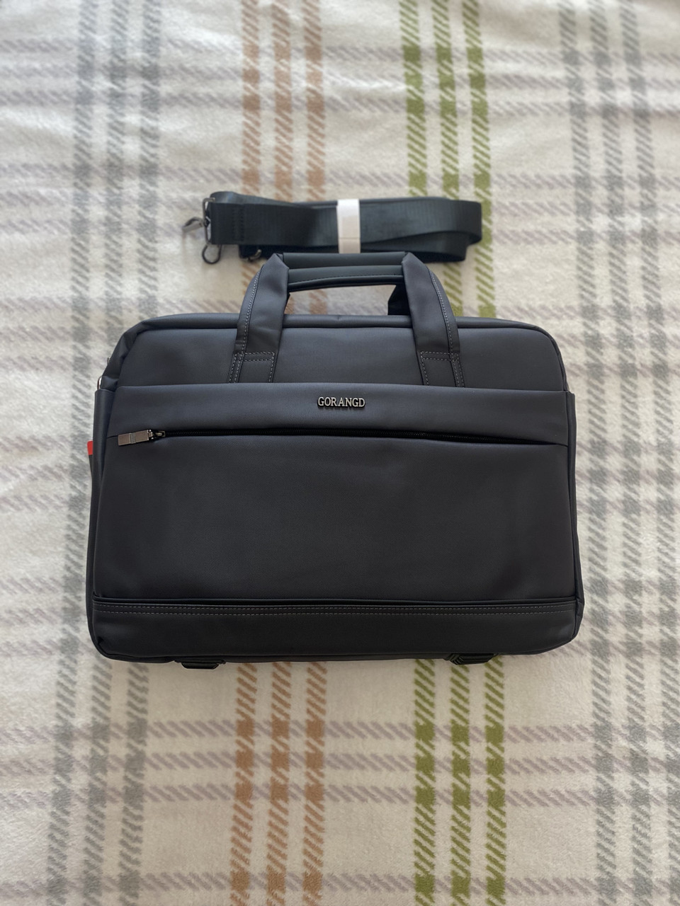 Сумка GORANGD для ноутбука 15,6" Cерый G7001. (OR) — изображение 7