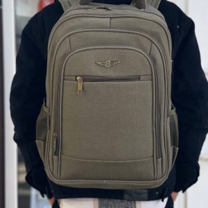 Рюкзак брезентовый Deng Gao 47х35х18 40 литров зелёный (OR)