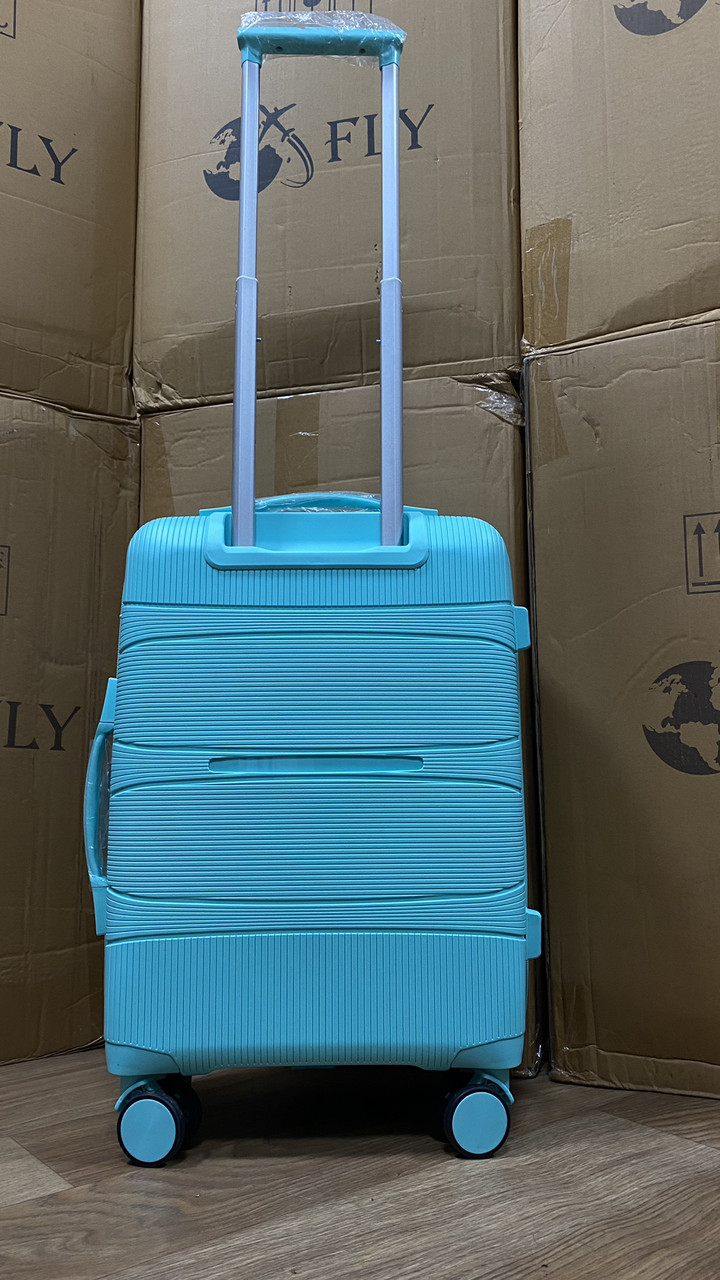 Дорожня маленька S поліпропіленова валіза на 4 колесах ментол (OR) — изображение 7