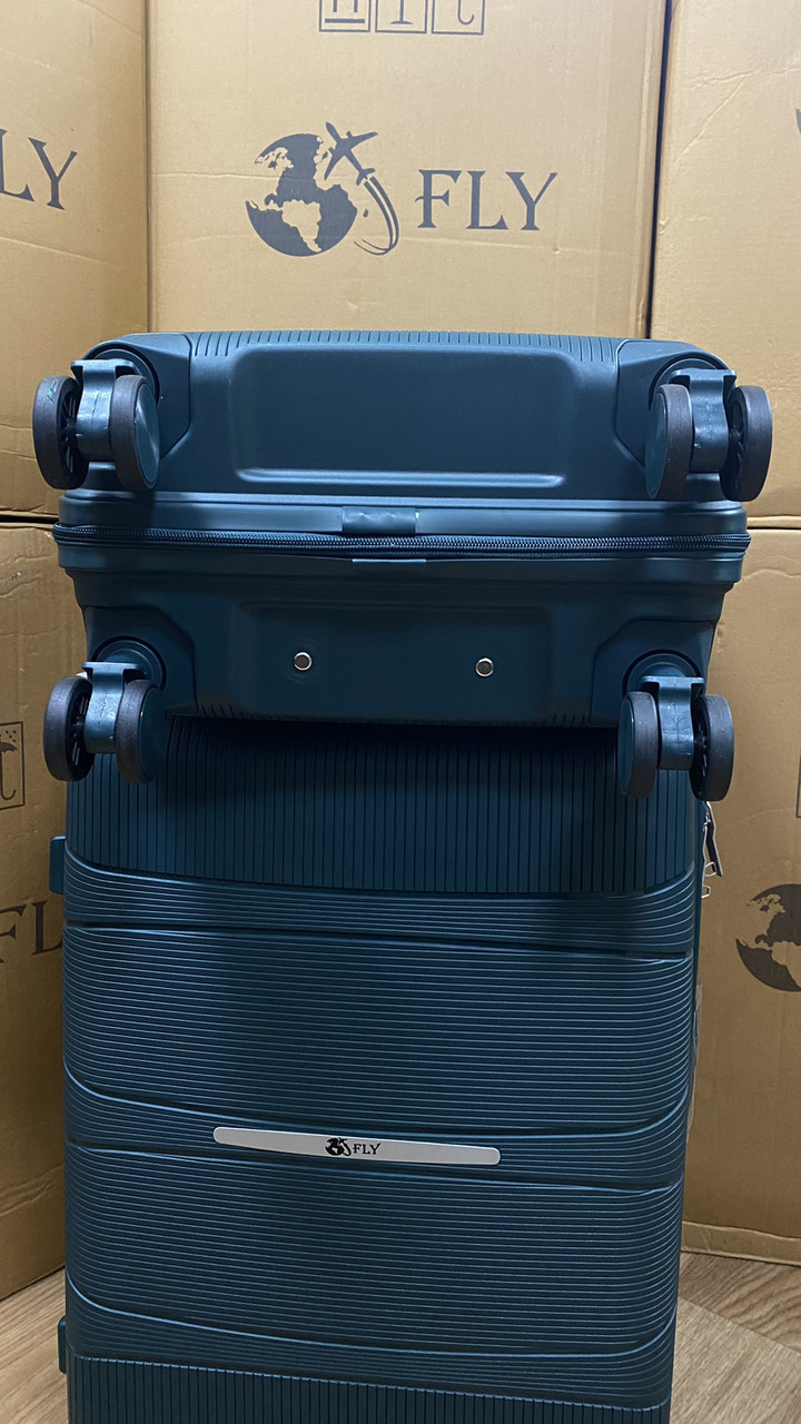 Дорожня маленька S поліпропіленова валіза на 4 колесах бутылка (OR) — изображение 8