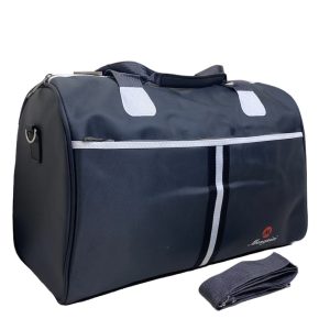 Серая Спортивная Сумка 45х30х23см  из Текстиля 2102 (OR)