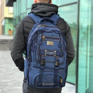 Прочный Брезентовый Рюкзак Gold Be 98209 Синий (OR)