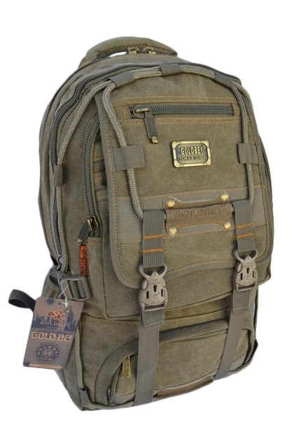Туристический Рюкзак Gold Be 98209 Хаки (Зелёный ) (OR) — изображение 4