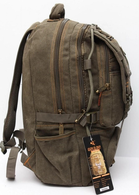 Туристический Рюкзак Gold Be 98209 Хаки (Зелёный ) (OR) — изображение 6