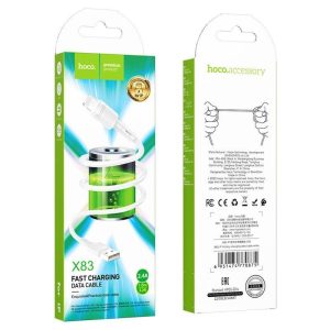 Кабель Hoco X83 USB to Lightning 1m