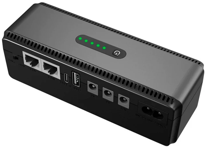 ИБП YEPO Smart DC-UPS для WI-FI роутера источник бесперебойного питания 18 Вт | 10400mAh | 5V/9V/12V — изображение 4