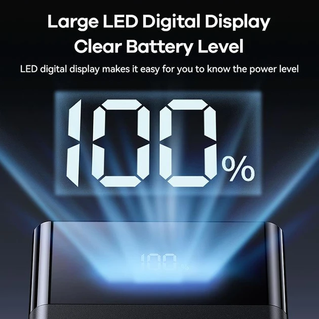 Повербанк Remax RPP-672 20000mAh | LED Дисплей, 2USB/1Type-C, 20W, PD — изображение 4