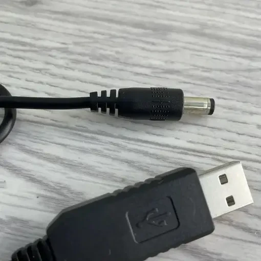 Кабель-переходник USB для Wi-Fi роутера 12V (DC 5,5 мм) 1 м, — изображение 8
