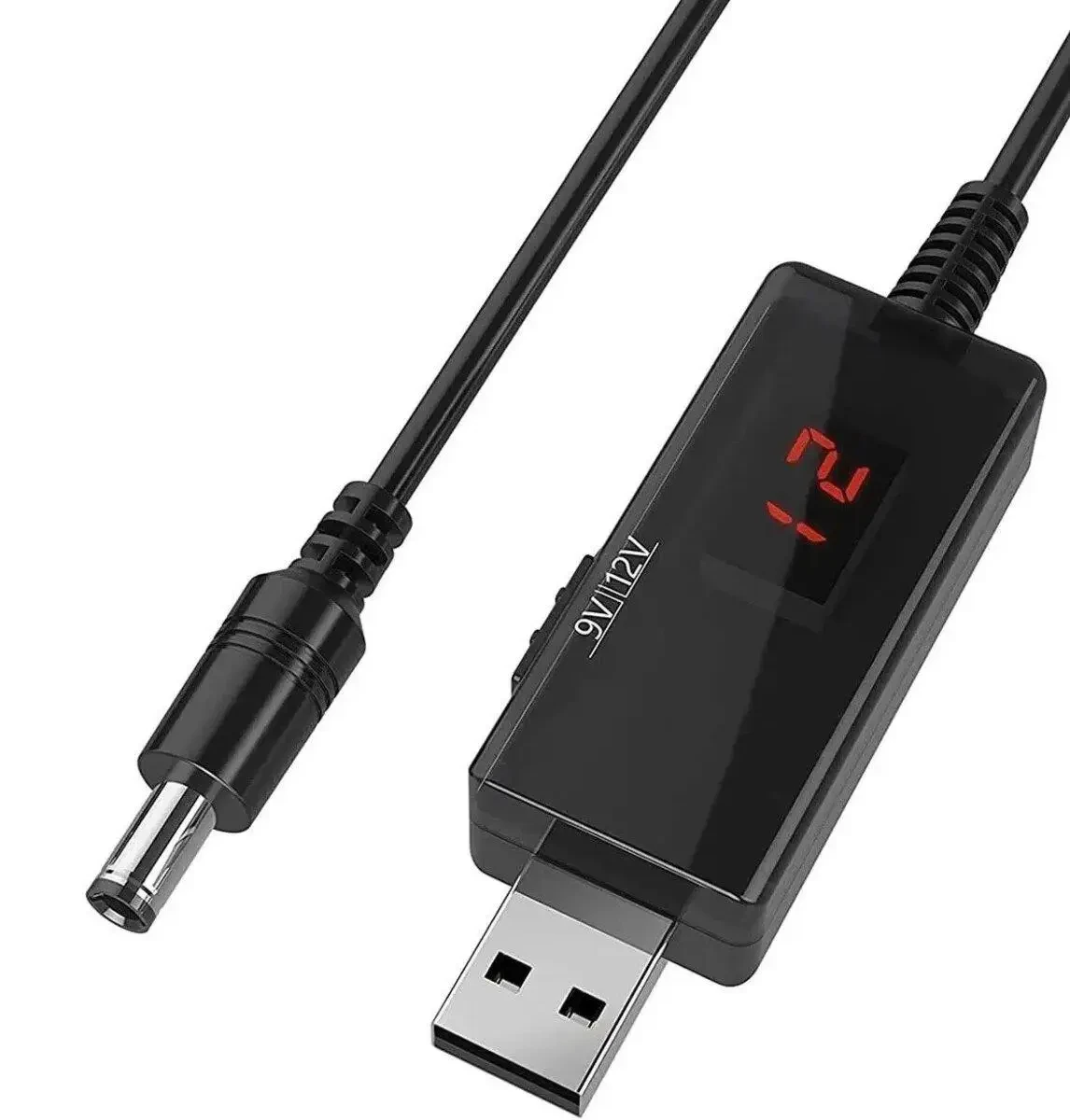 USB повышающий преобразователь тока 9V и 12V (5.5-2.5)