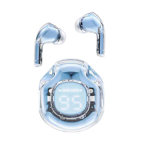 Беспроводные TWS наушники Acefast T8 вакуумные ice blue