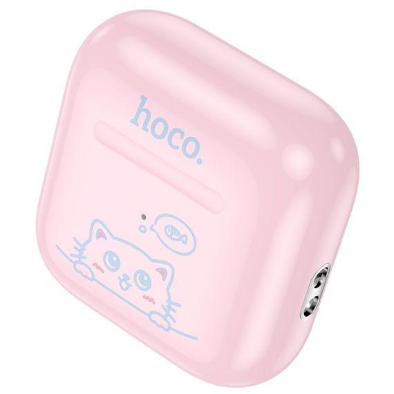 Беспроводные TWS наушники Hoco EW112 вкладыши детские pink — изображение 4
